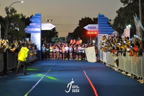 Race photo from Jabar Run 10K 2024