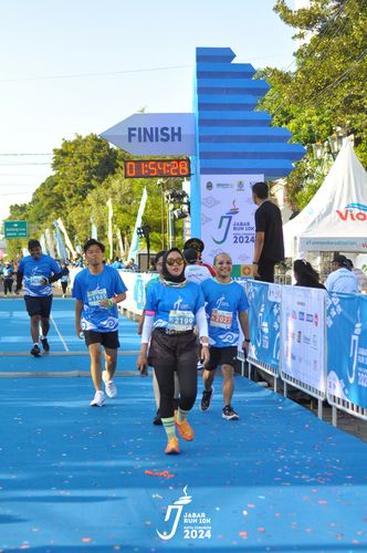 Race photo from Jabar Run 10K 2024