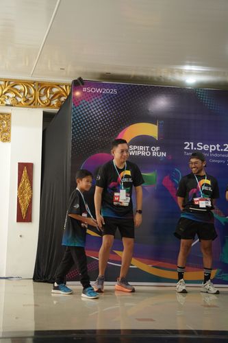 Race photo from WIPRO RUN 2025 - Vitalis Unza 20th Anniversary