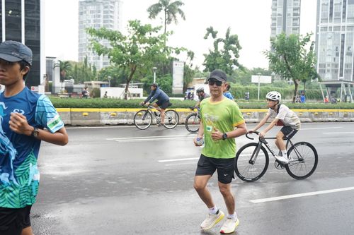 Race photo from Road to BAF Lions Run 2024