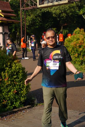 Race photo from WIPRO RUN 2025 - Vitalis Unza 20th Anniversary