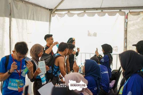 Race photo from Taman Budaya x BOGORUN 2025