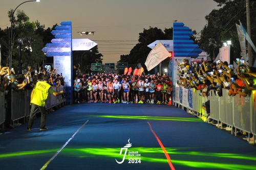 Race photo from Jabar Run 10K 2024