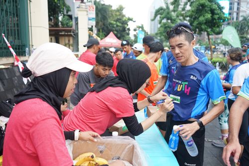 Race photo from Road to BAF Lions Run 2024