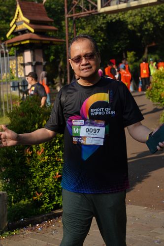 Race photo from WIPRO RUN 2025 - Vitalis Unza 20th Anniversary