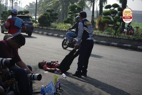 Race photo from Kediri Half Marathon 2025