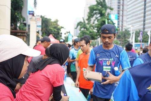 Race photo from Road to BAF Lions Run 2024
