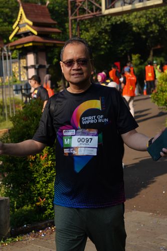 Race photo from WIPRO RUN 2025 - Vitalis Unza 20th Anniversary