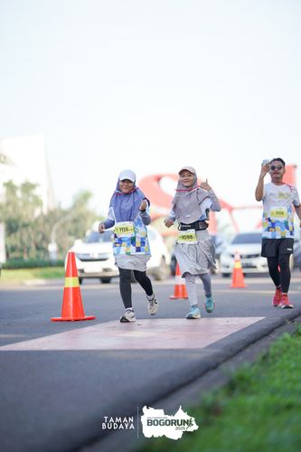 Race photo from Taman Budaya x BOGORUN 2025