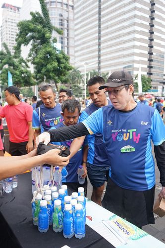 Race photo from Road to BAF Lions Run 2024