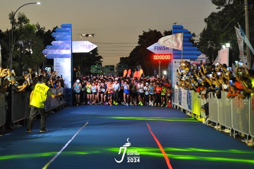 Race photo from Jabar Run 10K 2024