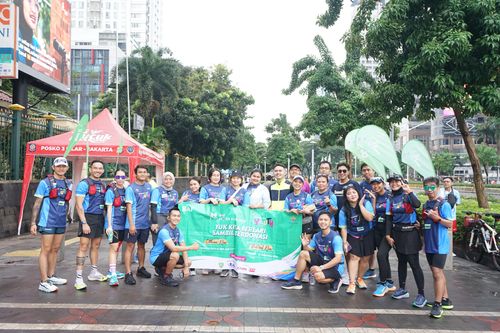 Race photo from Road to BAF Lions Run 2024