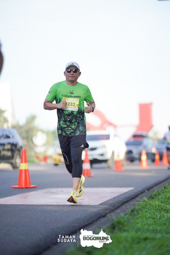 Race photo from Taman Budaya x BOGORUN 2025