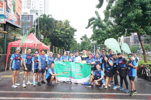 Race photo from Road to BAF Lions Run 2024
