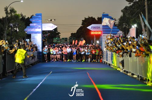 Race photo from Jabar Run 10K 2024