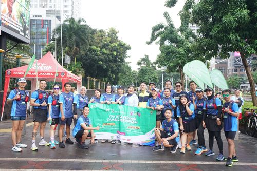 Race photo from Road to BAF Lions Run 2024