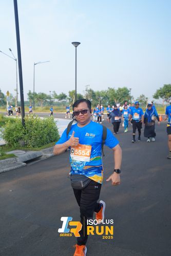Race photo from ISOPLUS RUN 2025 - JAKARTA