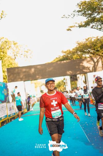 Race photo from Taman Budaya x BOGORUN 2025