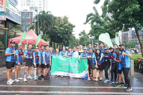 Race photo from Road to BAF Lions Run 2024