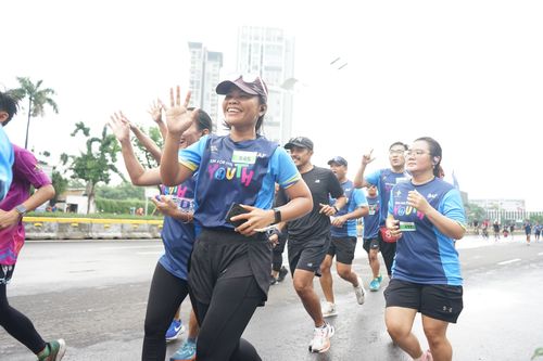 Race photo from Road to BAF Lions Run 2024