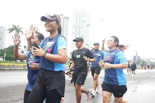 Race photo from Road to BAF Lions Run 2024
