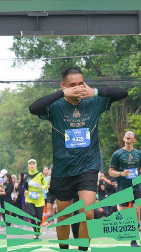 Race photo from Mangkunegaran Run 2025