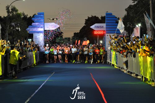 Race photo from Jabar Run 10K 2024