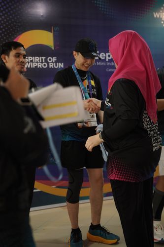 Race photo from WIPRO RUN 2025 - Vitalis Unza 20th Anniversary