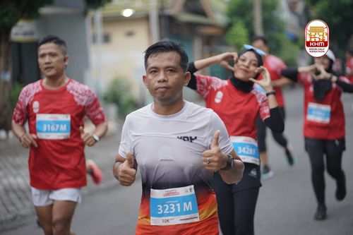 Race photo from Kediri Half Marathon 2025