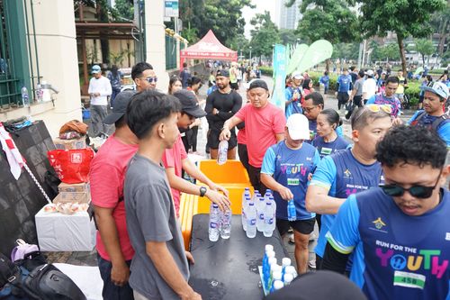 Race photo from Road to BAF Lions Run 2024