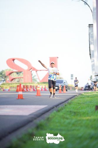 Race photo from Taman Budaya x BOGORUN 2025