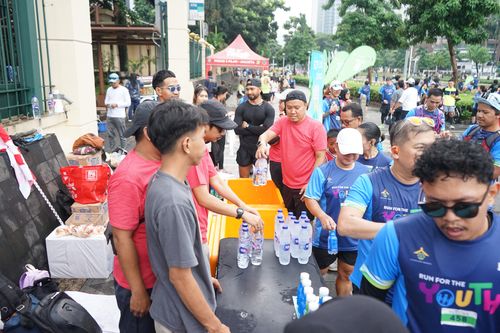 Race photo from Road to BAF Lions Run 2024