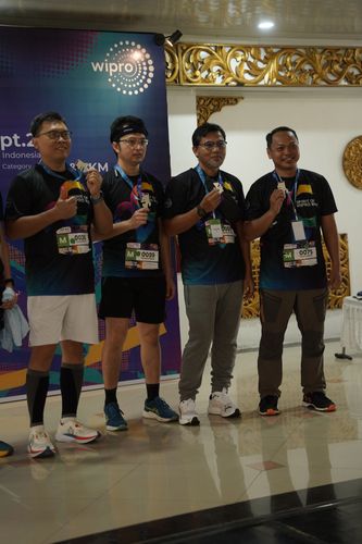 Race photo from WIPRO RUN 2025 - Vitalis Unza 20th Anniversary