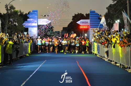 Race photo from Jabar Run 10K 2024