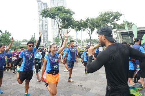 Race photo from Road to BAF Lions Run 2024