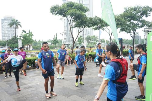 Race photo from Road to BAF Lions Run 2024