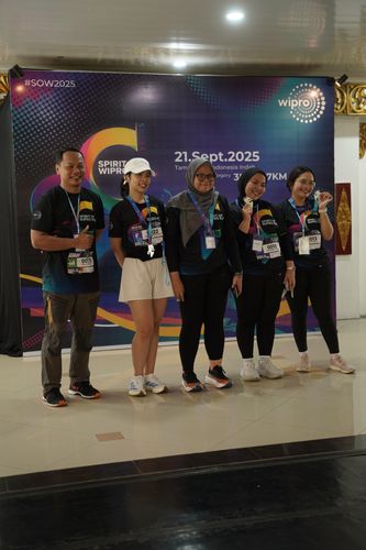 Race photo from WIPRO RUN 2025 - Vitalis Unza 20th Anniversary