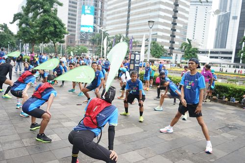 Race photo from Road to BAF Lions Run 2024
