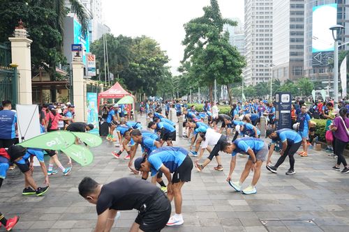 Race photo from Road to BAF Lions Run 2024
