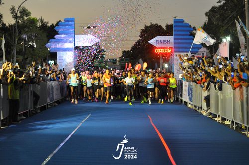 Race photo from Jabar Run 10K 2024