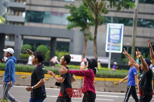 Race photo from ONE RUN 10K VIBES JAKARTA 