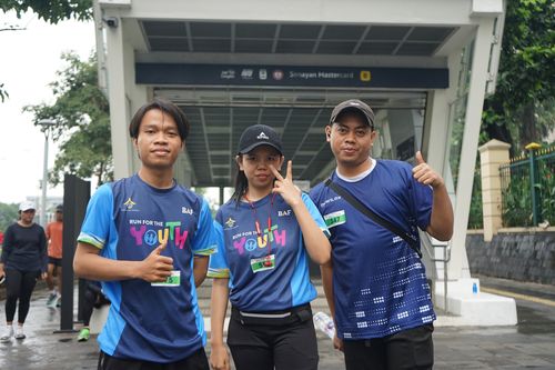 Race photo from Road to BAF Lions Run 2024