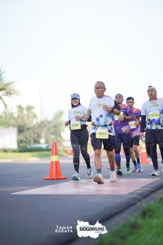 Race photo from Taman Budaya x BOGORUN 2025