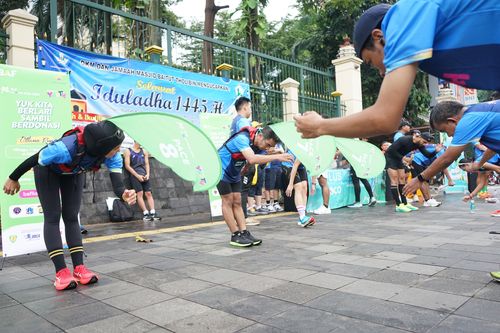 Race photo from Road to BAF Lions Run 2024
