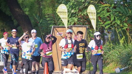 Race photo from Taman Budaya x BOGORUN 2025