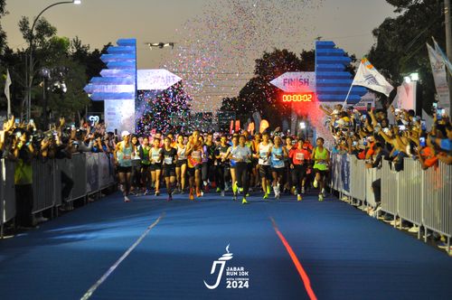 Race photo from Jabar Run 10K 2024