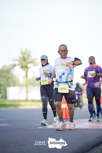 Race photo from Taman Budaya x BOGORUN 2025