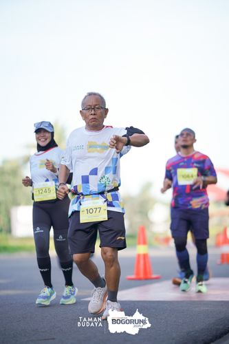 Race photo from Taman Budaya x BOGORUN 2025