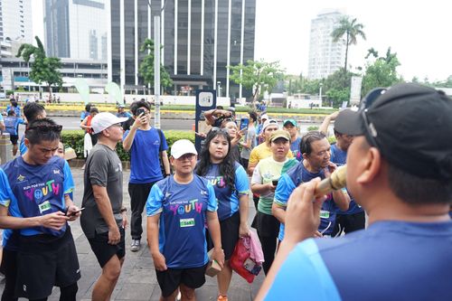Race photo from Road to BAF Lions Run 2024