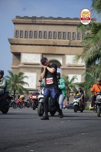 Race photo from Kediri Half Marathon 2025